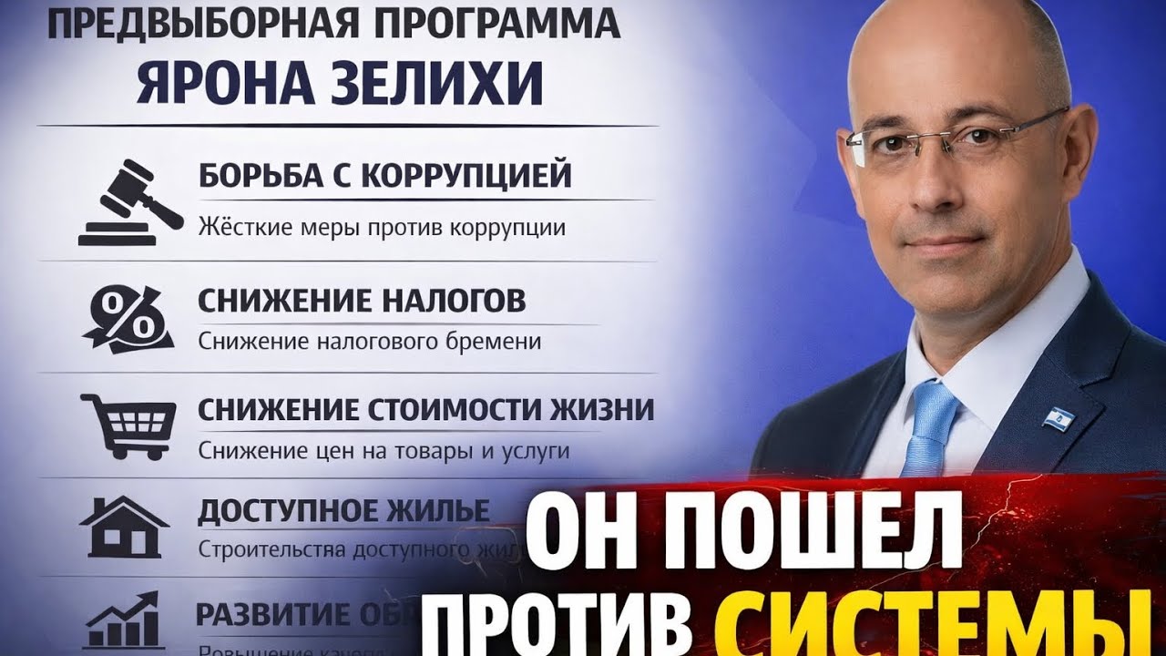 Ярон Зелиха против системы: правда, которую не любят #израиль #яронзелиха #политика #жизньвизраиле 