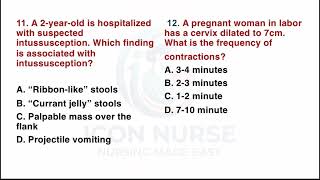 Part 1 • 20 questions) PROMETRIC |DHA|NCLEX Quiz…Answer Key at end 