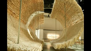 Behind the scenes: Installing Zhu Jinshi 'Pathway' at Art Basel Miami Beach 2024 Meridians