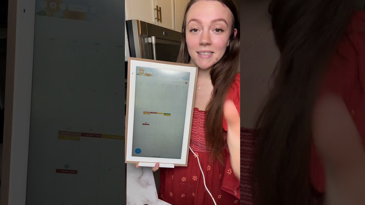 This is the best digital calendar- Apolosign digit calendar and tablet - digital chore chart -