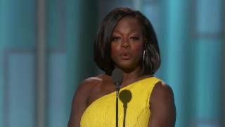 Discurso de Viola Davis para Meryl Streep no Golden Globe 2017 (legendado em português)