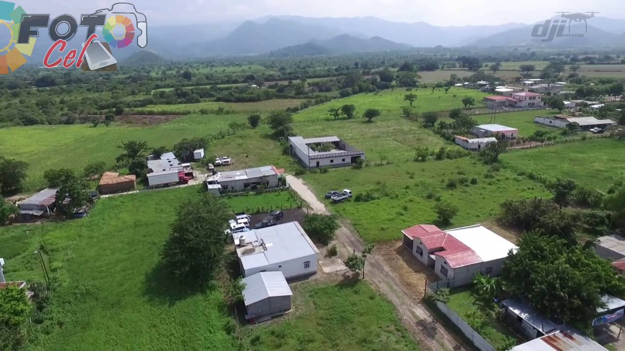 La Recta, Monjas, Jalapa. Vista desde un dron (video completo)