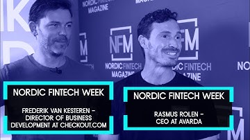 The Future of AI-Driven Payments, Rasmus Rolén - Avarda and Fredrik Van Kestern -  Checkout.com