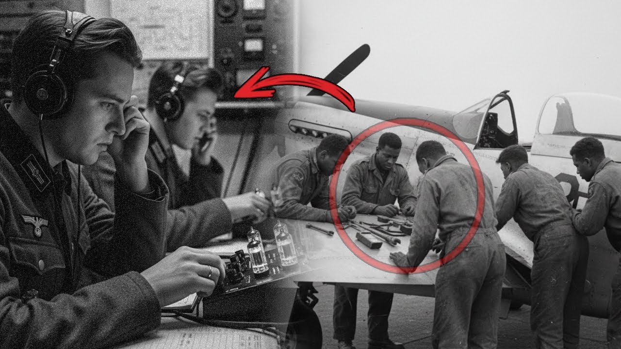 German Officers Intercepted Radio Chatter in English… Then Realized It Came from Black Pilots