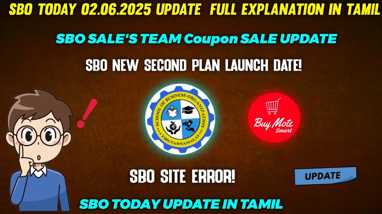 🔴SBO TODAY 03.06.2025 UPDATE FULL DETAILS IN TAMIL || SBO TODAY UPDATE IN TAMIL