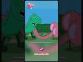 George transformed into a scary dinosaur!