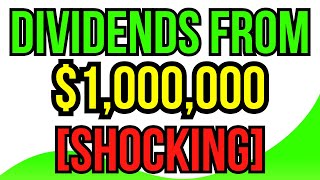 $1,000,000 in Dividend Stocks Actually Pays You! (Not What You Think)