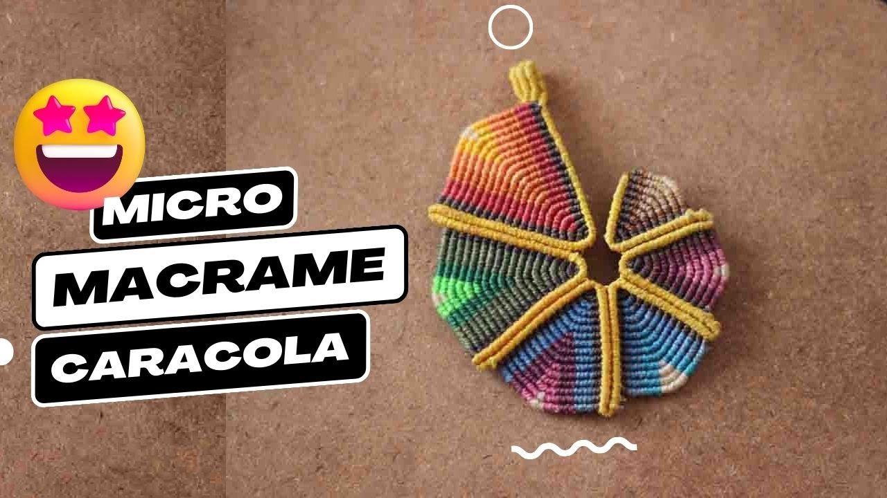 tecnica de macrame triangulos