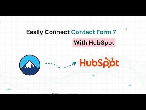 Connect Contact Form 7 to HubSpot in 60 Seconds