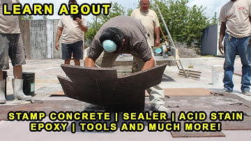 Decorative Concrete Training 2-Day Seminar