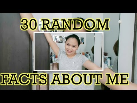 30 Random Facts About Me Tag - YouTube