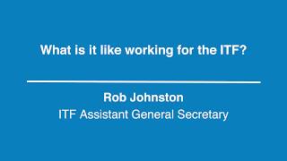 #ITFfutureofwork- What is like working for the ITF?