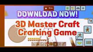 3D Master Craft Crafting Game screenshot 5