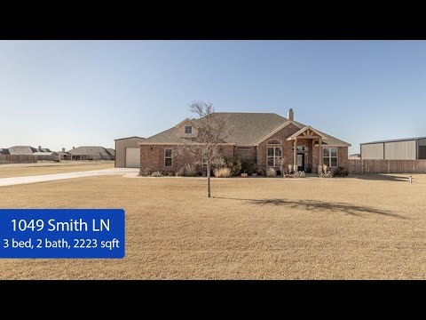 1049 Smith Ln, New Home, TX home video tour