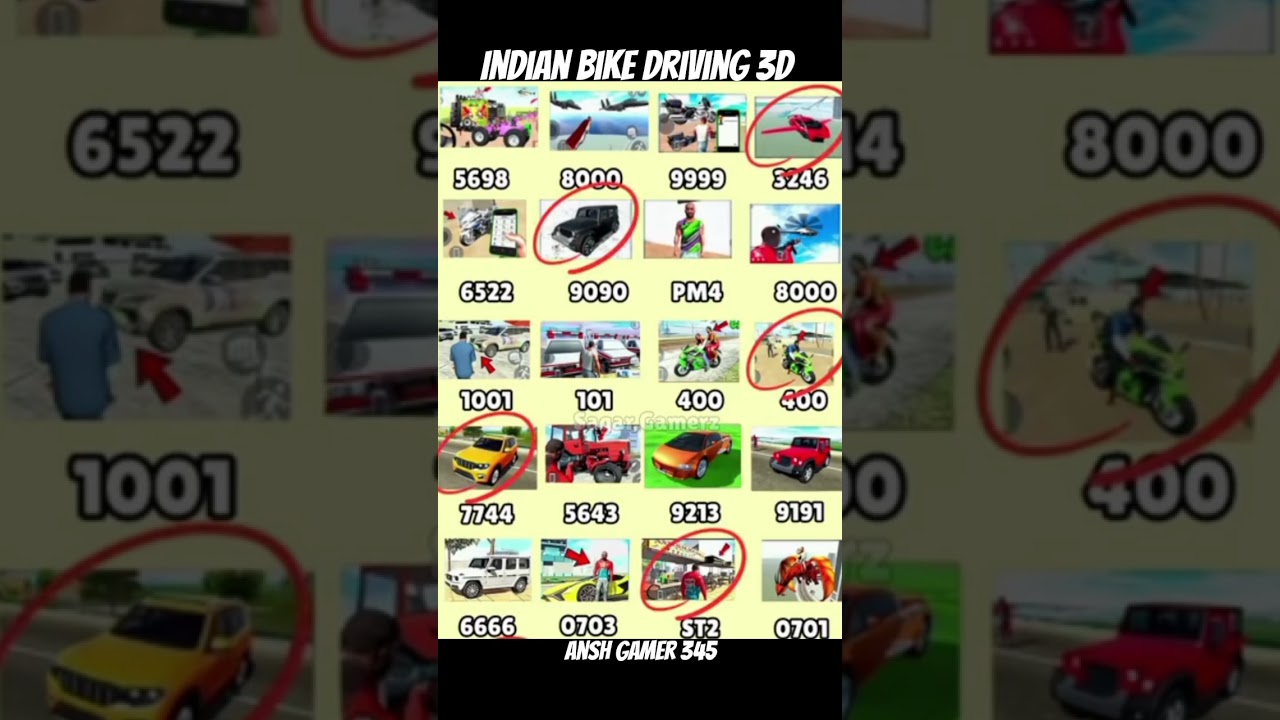 Real code 💥 Indian bike driving 3d all new cheat code update + plugin cheat code 