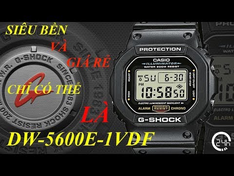 Video Review Đồng Hồ Chính Hãng Casio G-Shock DW-5600EG-9VQ... - youtube