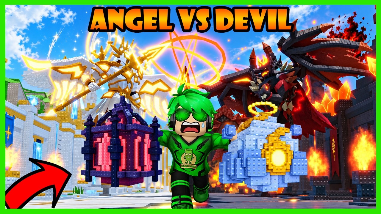 Kita Berhasil Membawa 2 Telur Monster Langka Disaat Pertarungan Angel Vs Devil Berlangsung