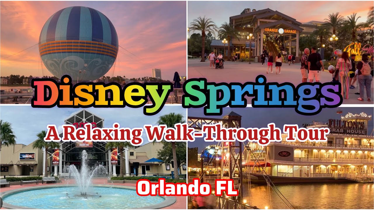 Disney Springs in 5 Minutes: Sights, Shops, and Sounds