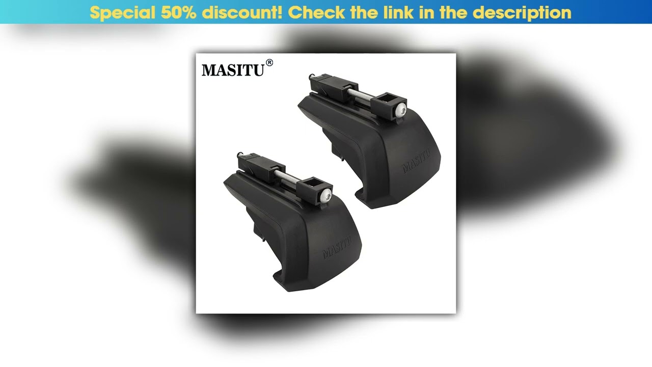 Slide 2PCS Universal Nylon Foot Car Roof Racks Top Rod CrossBar End Install Mount Bracket Clamp Use