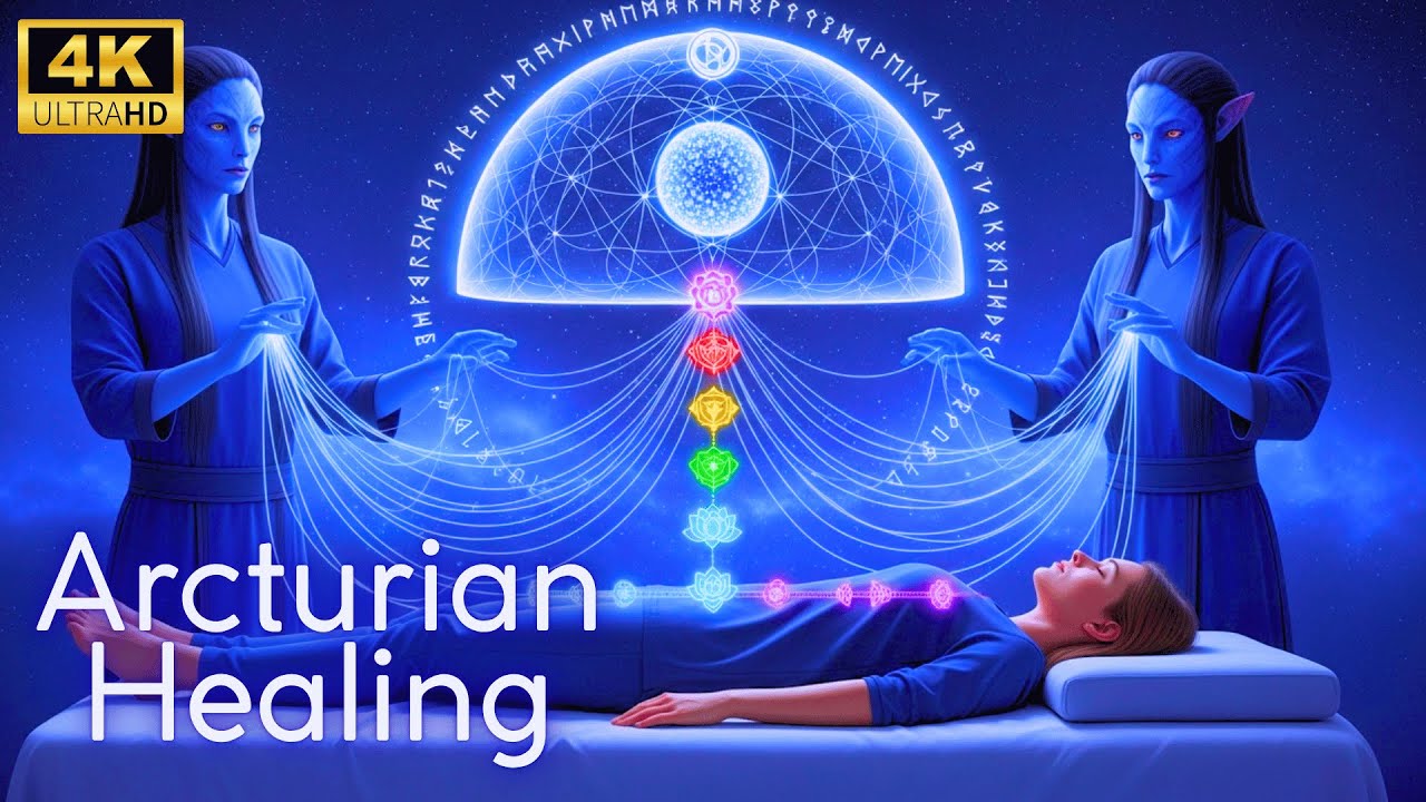 🔮 Arcturian Healing Frequency 🌌 DNA Healing with Light Codes Soul ...