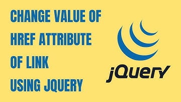 Change value of href attribute of link using jQuery - HowToCodeSchool.com
