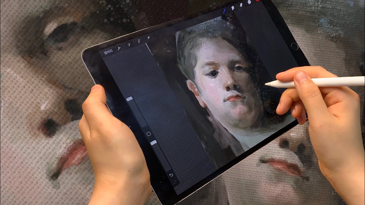 아이패드로 유화그리는 팁! feat.프로크리에이트