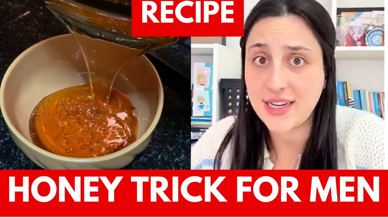 15 second honey trick for men 🚨 what is the honey trick for men 🚨salt and honey trick for men​