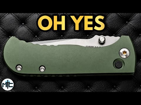 I'm A HUGE Fan Of This Knife! - Defiant 7 Button Lock Talos - Overview and Review