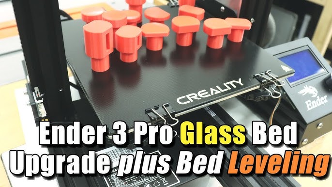 Résolu] Creality Ender 3 + Plateau verre : pb d'adhérence