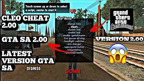 How to install CLEO (MOD) Cheat menu in gta San Andreas | How to apply Cleo scripts.