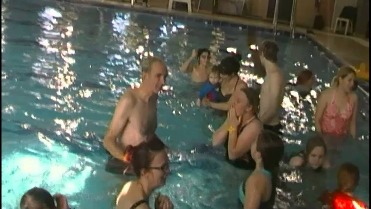 Baptisms at West Wight Sports Centre