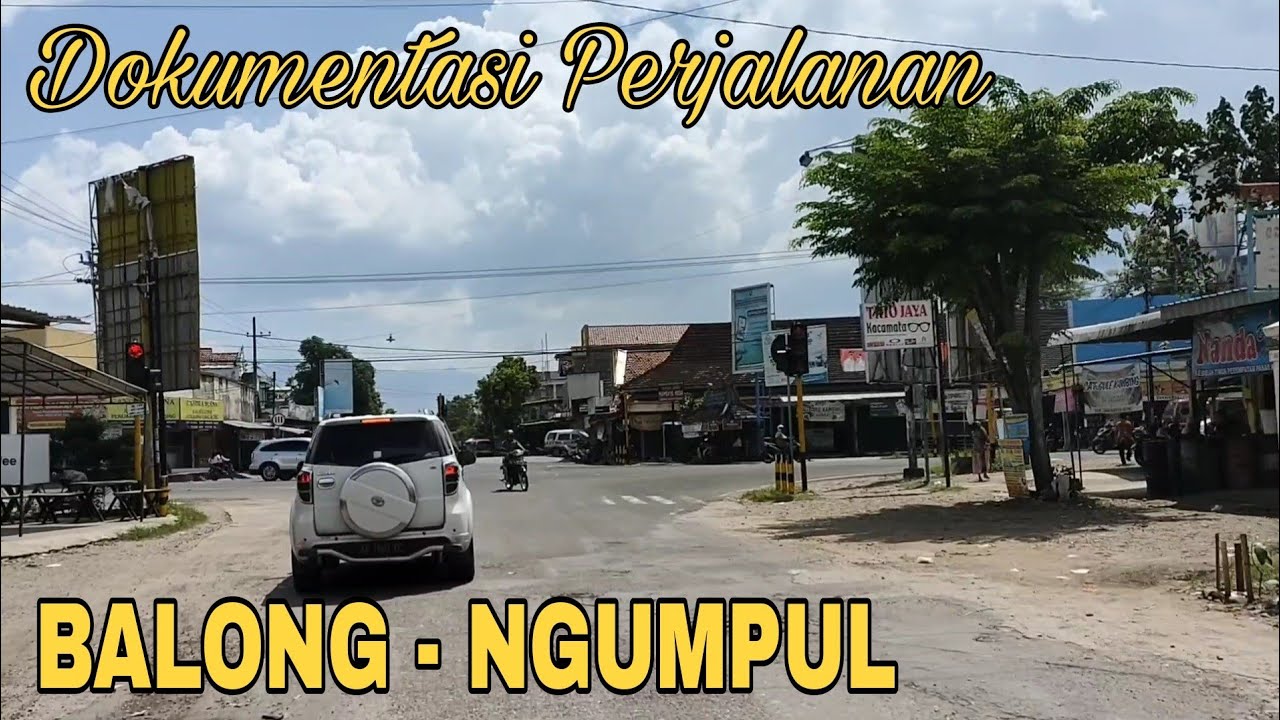 #MotoVlog Menyusuri Jalan Dari Pasar Balong Ke Ngumpul - Ponorogo