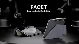 Facet - Folding Folio iPad Case for iPad Pro & iPad Air | MAGEASY |