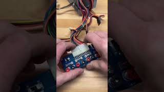 Turning an old PC power supply into a standalon #physics #electrical #electronic #shorts