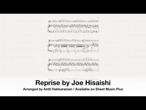 Reprise (from Spirited Away) by Joe Hisaishi - Clarinet & Piano