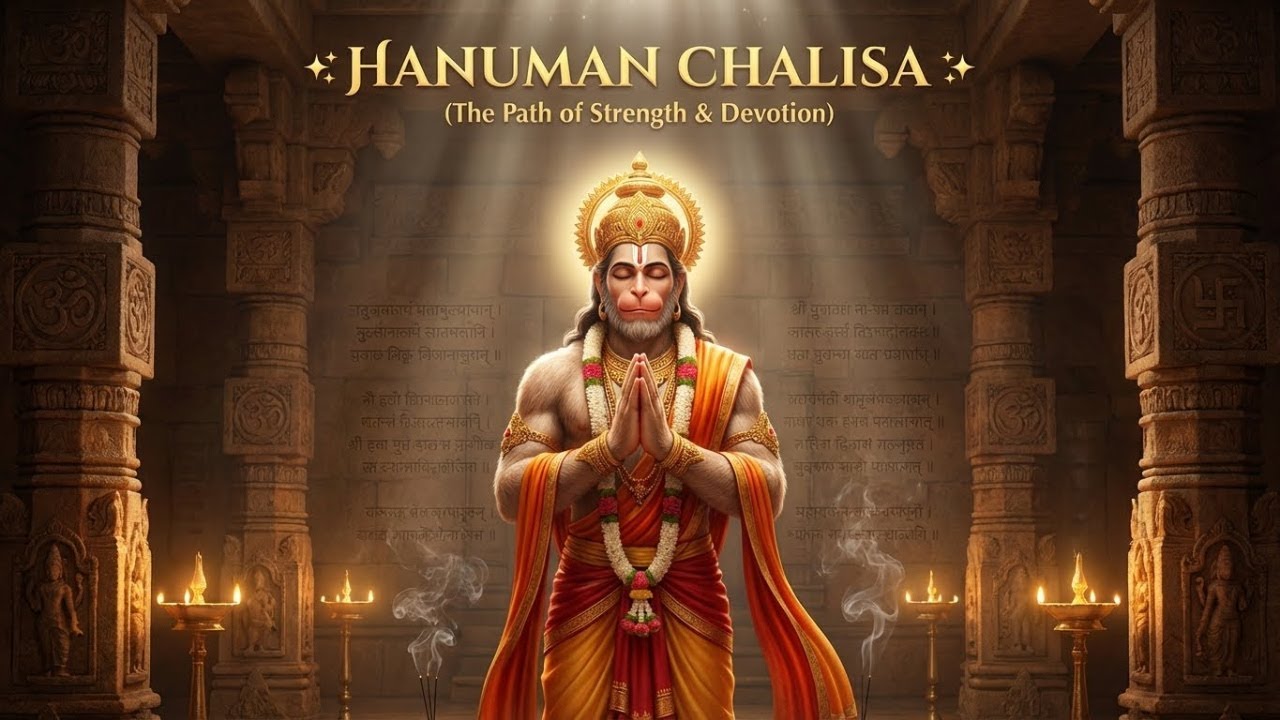 Hanuman Chalisa: Listen for 7 Days & Notice the Change 🚩 (Power of Bajrang Bali)