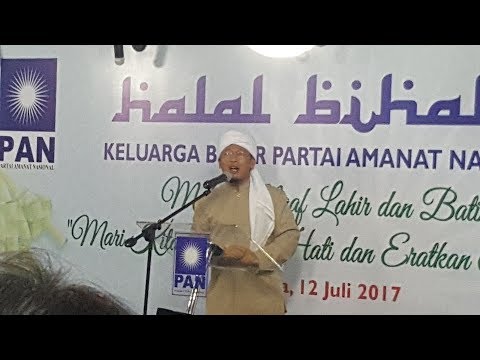 CERAMAH AA GYM DI DPP PAN, RABU JULI CERAMAH AA GYM DI DPP PAN, RABU JULI