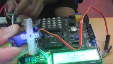 STM32 + Servo sg90 + VR 10k