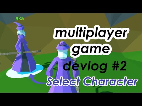 Select Character - Multiplayer Unity Game Devlog #2