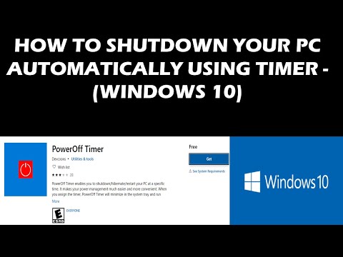 How to Shutdown Your PC Automatically Using Timer Windows 10