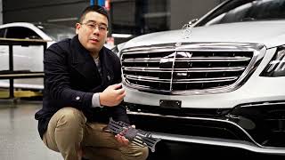 How to Install License Plates on a Mercedes S63 AMG | Flow Brackets