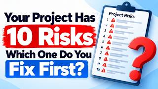 Your Project Has 10 Risks — Which One Should You Fix First #technicalProjectManager #riskManagement