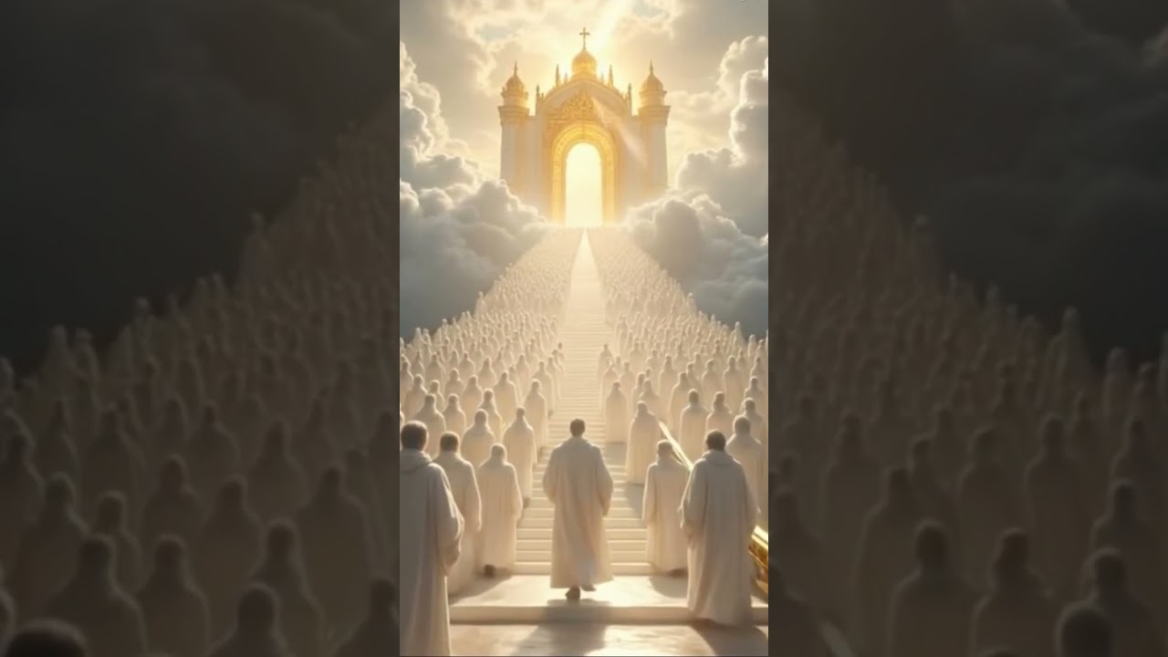 Stairway to Heaven | Ethereal Divine Animation for Prayer & Peace ✨⛅