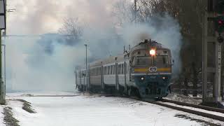 Дизель-поезд ДР1А-312 на о.п. Китсекюла / DR1A-312 DMU at Kitseküla stop