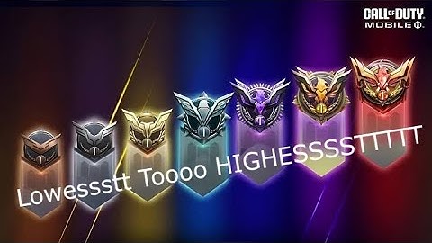 POV: You’re Dumb Enough to Try To REACH LEGENDARY in a Week on Your First CODM Game