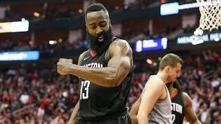 James Harden Vs Wolves 2018 Game 1 - 44 Pts, 8 Ast, 15-26 Fgm, 7-12 3Pm, Clutch, Unguardable