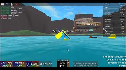 How to 100k SP in Shouting Simulator 😂😂