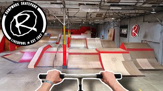 Riding Liverpools Biggest Skatepark Rampworx Skatepark