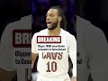 Big trade between the Clippers and Cavs 👀 #nbatradedeadline #jamesharden #dariusgarland
