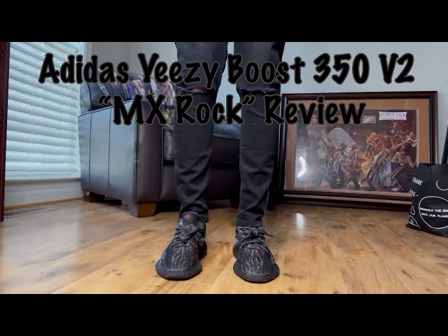 Adidas Yeezy Boost 350 V2 MX Rock Review, On Foot, & Styling - YouTube
